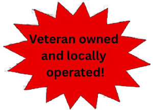 Veteran owned and locally operated badge image